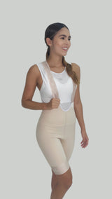 Pantaloneta Ciclismo PRO Beige Mujer