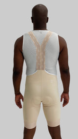 Pantaloneta Ciclismo PRO Beige Hombre